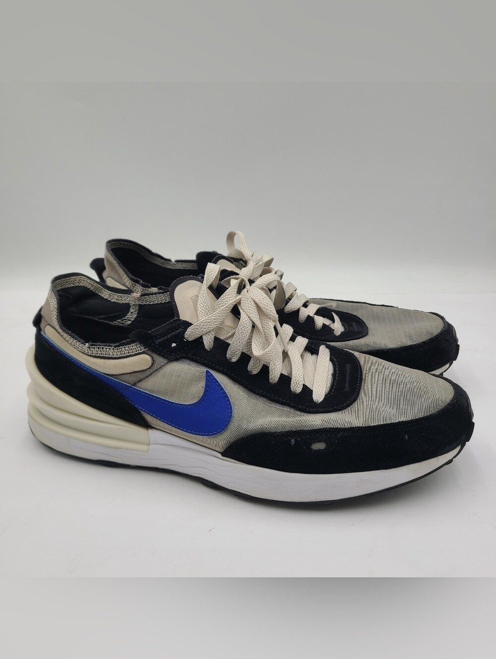B39 Nike Waffle One SE Phantom Hyper Royal Blue Retro DD8014-003 Mens Size 12